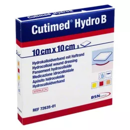 CUTIMED Hydro B Hydrok.Ver.10x10 cm m.Haftr., 5 pz