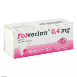 FOLVERLAN Compresse da 0,4 mg, 100 pz