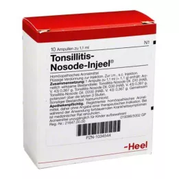 TONSILLITIS Nosode Injeel Ampoules, 10 pz