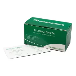 ALKOHOLTUPFER 3x6 cm sterile, 100 pz