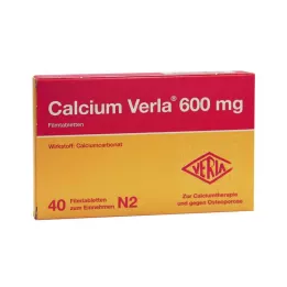 CALCIUM VERLA 600 mg compresse con pellicola, 40 pz