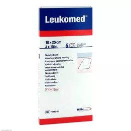 LEUKOMED Intonaco sterile 10x25 cm, 5 pz