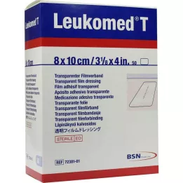 LEUKOMED cerotti sterili trasparenti 8x10 cm, 50 pz