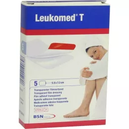 LEUKOMED cerotto sterile trasparente 5x7,2 cm, 5 pz