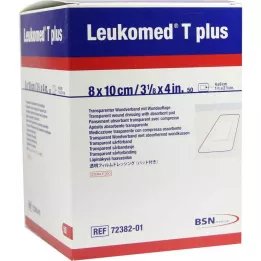 LEUKOMED transp.plus cerotti sterili 8x10 cm, 50 pz