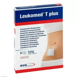 LEUKOMED transp.plus cerotto sterile 8x10 cm, 5 pz