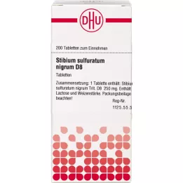 Stibuium Sullus Nigrum D8, 200 pz