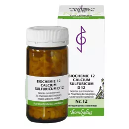 BIOCHEMIE 12 Calcio solforico D 12 compresse, 200 pz