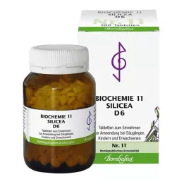 BIOCHEMIE 11 Silicea D 6 compresse, 500 pz