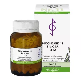 BIOCHEMIE 11 Silicea D 12 compresse, 500 pz