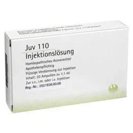 JUV 110 Soluzione di iniezione 1,1 ml di ampoule, 20x1,1 ml