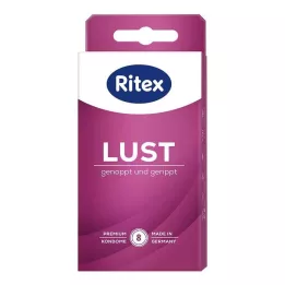 RITEX Preservativi Lust, 8 pezzi