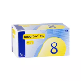 NOVOFINE 8 cannule 0,30x8 mm, 100 pz