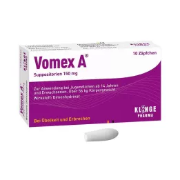 VOMEX Supposte da 150 mg, 10 pz