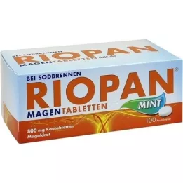 RIOPAN compresse di stomaco Mint 800 mg compresse da masticare, 100 pz