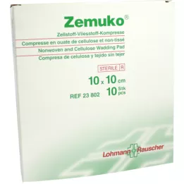 Zemuko Compress sterile 10x10 cm, 10 pz