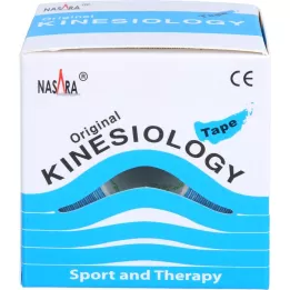 NASARA Kinesiotape 5 cmx5 m blu, 1 pezzo