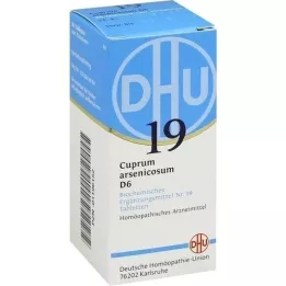 BIOCHEMIE DHU 19 Cuprum Arsenicosum D 6 compresse, 80 pz