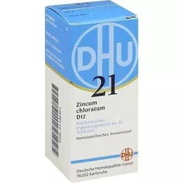 BIOCHEMIE DHU 21 Zincum cloratum D 12 compresse, 80 pz
