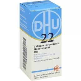 BIOCHEMIE DHU 22 Calcio carbonico D 12 compresse, 80 pz