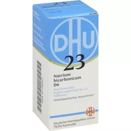 BIOCHEMIE DHU 23 Natrium Bicarbonicum D 6 Tabl., 80 pz