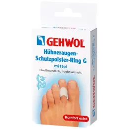 GEHWOL Tampone di protezione per mais Ring G medio, 3 pz