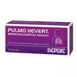 PULMO HEVERT Compresse bronchiali complesse, 40 pz