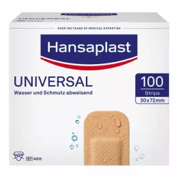 HANSAPLAST Universal Strips Waterres.30x72 mm, 100 pz