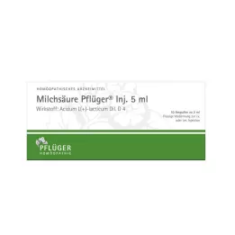 MILCHSÄURE Pflüger Soluzione iniettabile 5 ml, 50 pz