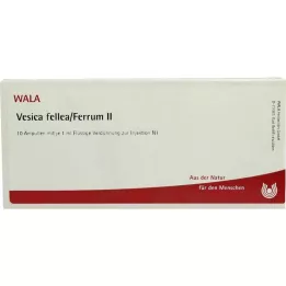 VESICA FELLEA/Ferrum II Fiale, 10X1 ml