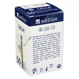 WELLION CALLA Strisce reattive per la glicemia, 50 pz