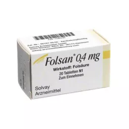 FOLSAN Compresse da 0,4 mg, 20 pz