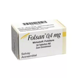 FOLSAN Compresse da 0,4 mg, 50 pz