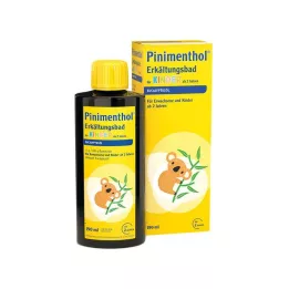 PINIMENTHOL Bagno freddo per bambini da 2 anni, Eucalipto, 190 ml