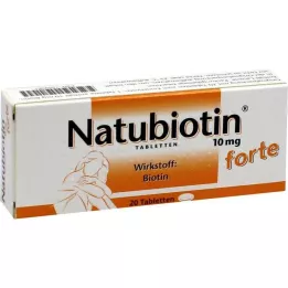 NATUBIOTIN 10 mg di forti compresse, 20 pz