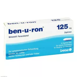 BEN-U-RON Supposte da 125 mg, 10 pz