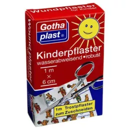 GOTHAPLAST Cerotto per bambini 6 cmx1 m, 1 pz