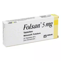 FOLSAN Compresse da 5 mg, 20 pz