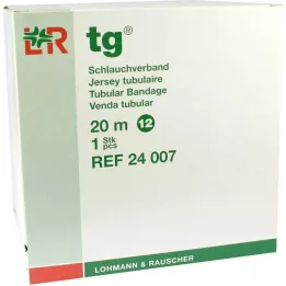 TG Benda tubolare taglia 12 20 m bianca, 1 pezzo