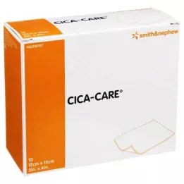 CICA CARE Piastra sottile in gel di silicone da 12x15 cm per il trattamento delle cicatrici, 10 pezzi