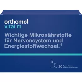 ORTHOMOL Vital M Bere Bottle/Kaps.Kombipack., 30 pz