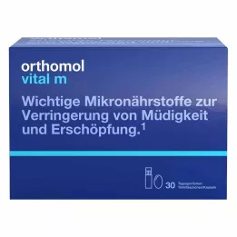 ORTHOMOL Confezione combinata borraccia/capsula Vital M, 30 pezzi