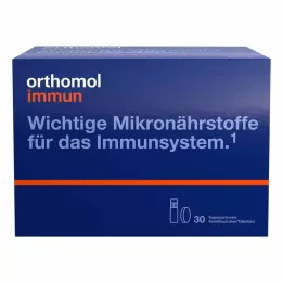 ORTHOMOL Confezione combinata di borraccia/compressa Immune, 30 pezzi