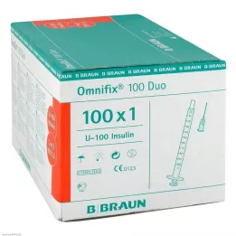 OMNIFIX Duo 100 Insuline pr.1 ml, 100X1 ml