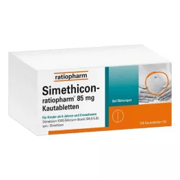 SIMETHICON-ratiopharm 85 mg compresse masticabili, 100 pz