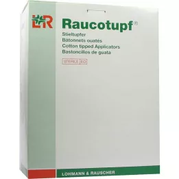 RAUCOTUPF Tampone 1 pz. testa di cotone grande, 50X2 pz