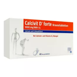 CALCIVIT D forte compresse effervescenti, 40 pz