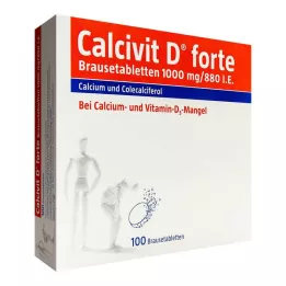 CALCIVIT D forte compresse effervescenti, 100 pz
