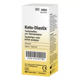 KETO DIASTIX Strisce reattive, 50 pz