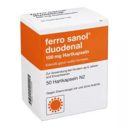 FERRO SANOL capsule duodenali rigide con pellet rivestiti di msr, 50 pz